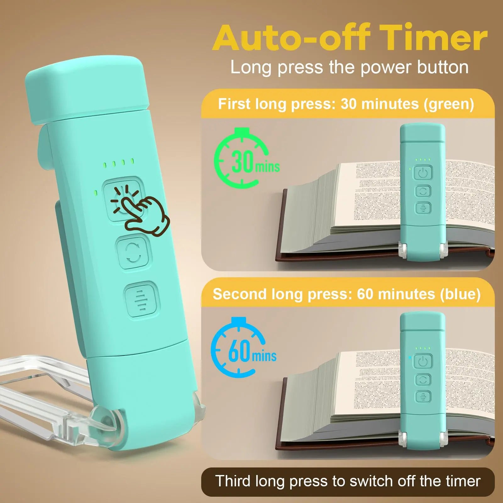 Summer USB Rechargeable Book Light, Clip-On LED Reading Light, Reading Lamp, LED Lights, Adjustable Leds, Flexible Adjustable Angle Night Light, Adjustable Indoor Lighting, Multifunctional Ambient Lights, USB Powered Lamp