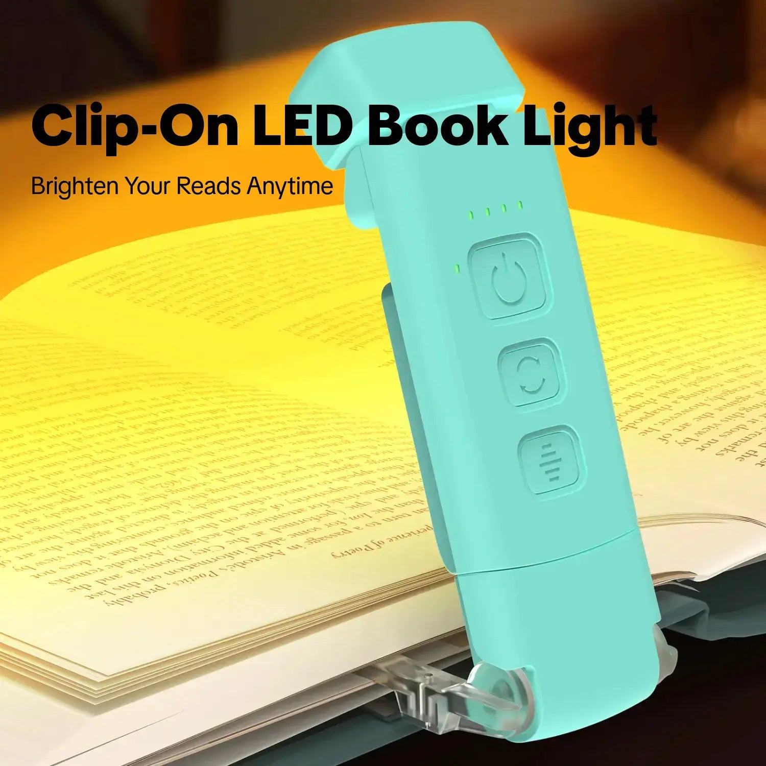 Summer USB Rechargeable Book Light, Clip-On LED Reading Light, Reading Lamp, LED Lights, Adjustable Leds, Flexible Adjustable Angle Night Light, Adjustable Indoor Lighting, Multifunctional Ambient Lights, USB Powered Lamp