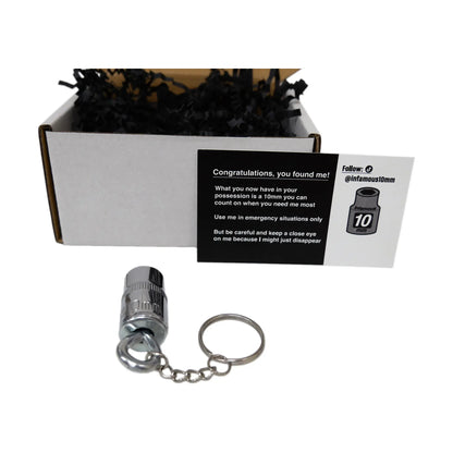 10Mm Socket Keychain