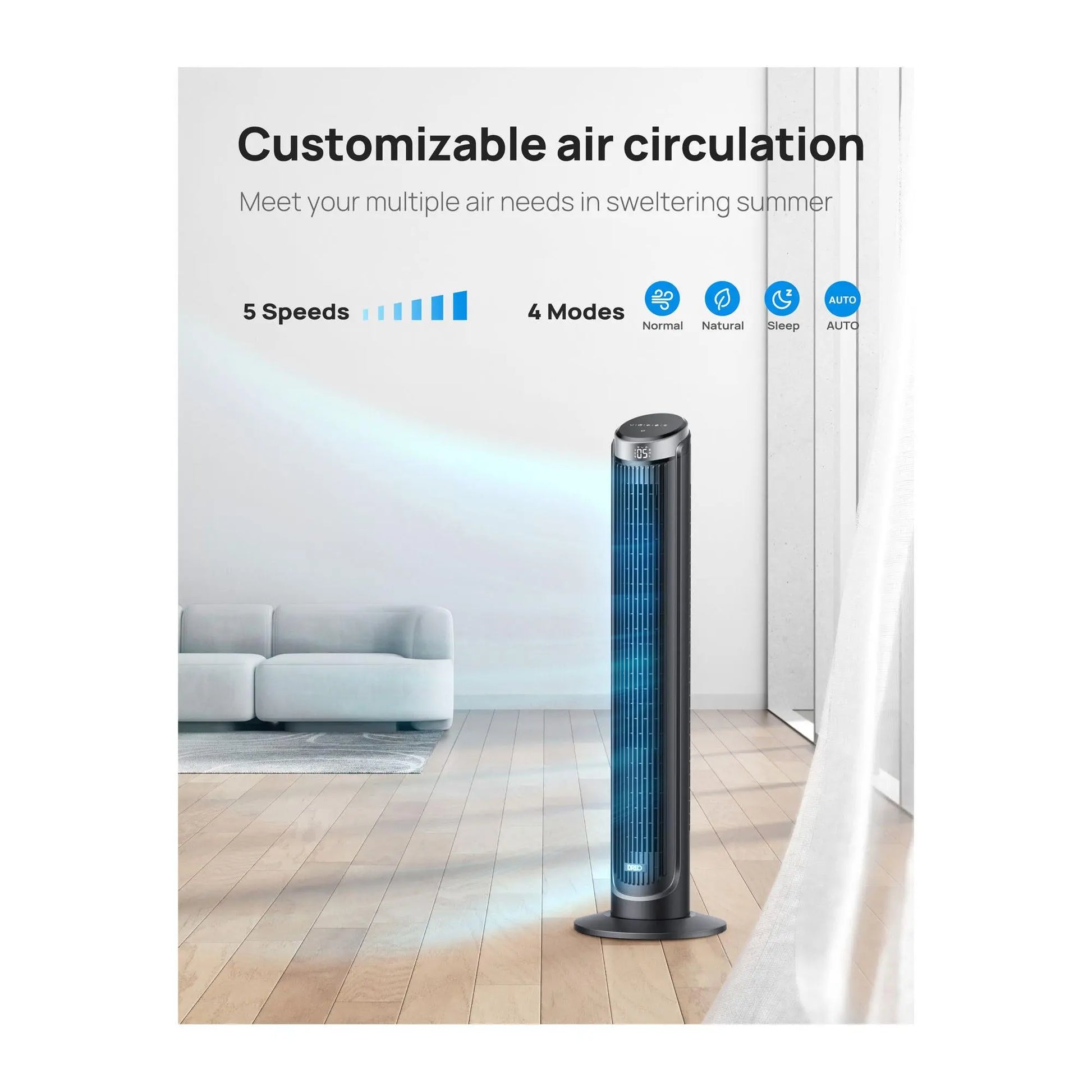 Dreo Smart Indoor Tower Fan