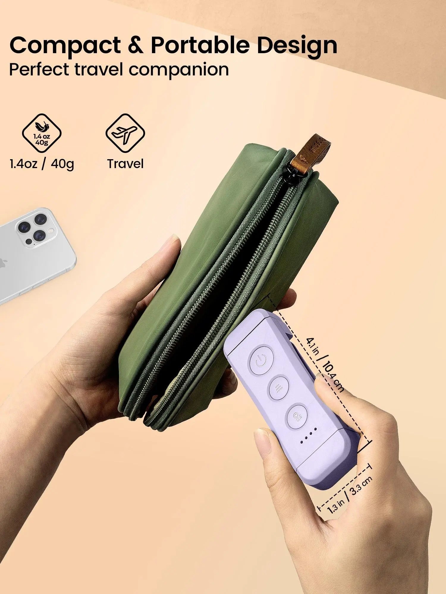 [Mid-Year Gift] Glocusent USB Rechargeable Book Light for Reading in Bed, Portable Clip-On LED Reading Light, 3 Amber Colors & 5 Brightness Dimmable, Compact & Long Lasting, Perfect for Book Lovers, Kids