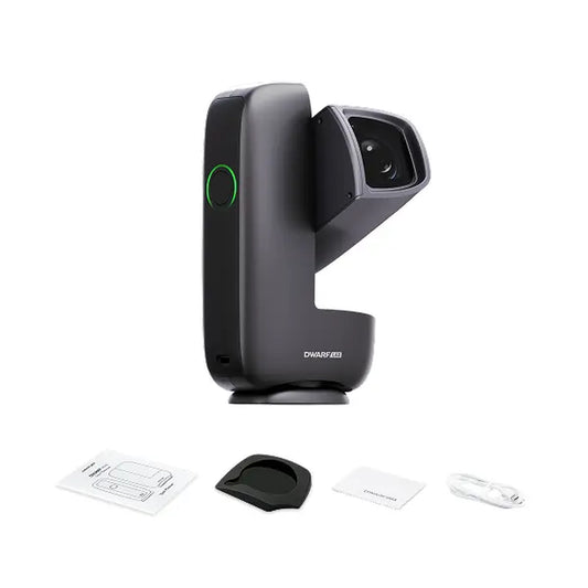 DWARFLAB DWARF Mini Smart Telescope - 1.85Lb Ultra-Portable Astronomy Telescope for Astrophotography with Built-In Filters, Auto GOTO, AZ/EQ Mode and Cloud Processing, Ideal for All Ages