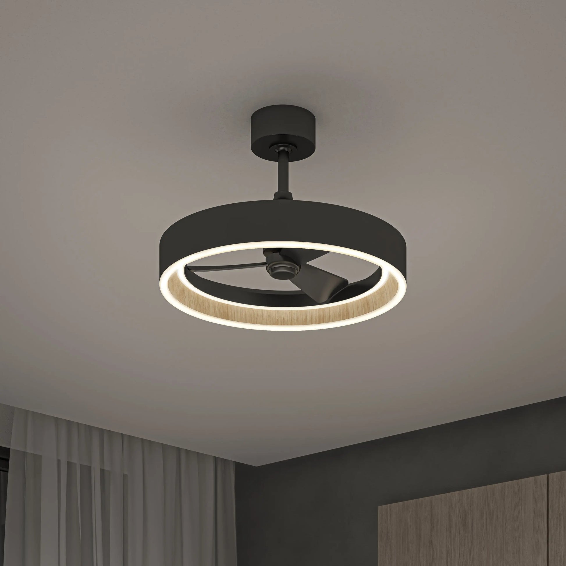 Alton 24 In. LED Modern Ceiling Fan 3 Speeds - with Remote